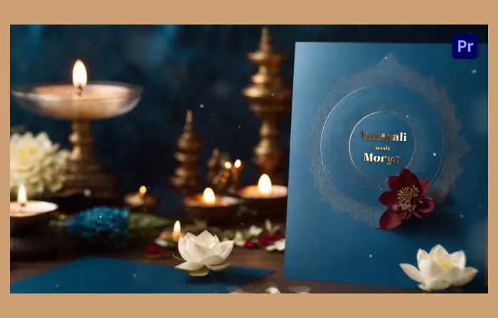 Traditional Buddhist Wedding Ceremony Invitation 3D Slideshow